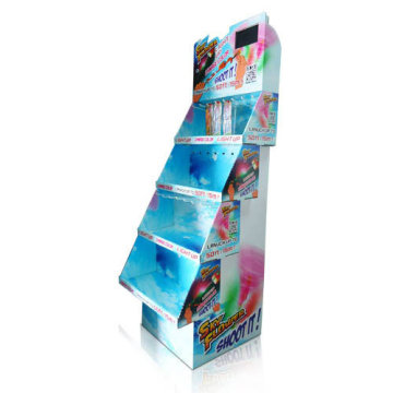 Four Colors Pop up Cardboard Display, Store Paper Dislays